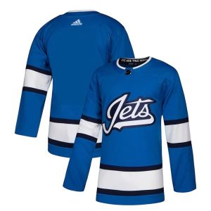 Herren Winnipeg Jets Eishockey Trikot Blank 2018-19 Blau Authentic